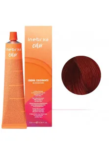 Крем-фарба для волосся з аміаком Hair Colouring Cream №4/66F Chestnut Red Fire за ціною 290₴  у категорії INEBRYA Стать Для жінок