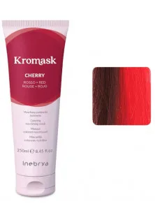 Тонувальна маска для волосся Colouring Nourishing Mask Cherry Red за ціною 507₴  у категорії Засоби для тонування волосся Бренд INEBRYA