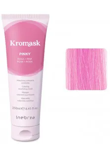 Тонувальна маска для волосся Colouring Nourishing Mask Pink за ціною 507₴  у категорії INEBRYA Тип Маска для волосся