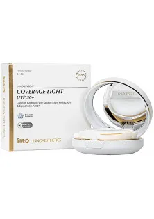 Компактна тональна основа у форматі кушона Epigen Coverage Light UVP 50+ за ціною 2559₴  у категорії Декоративна косметика
