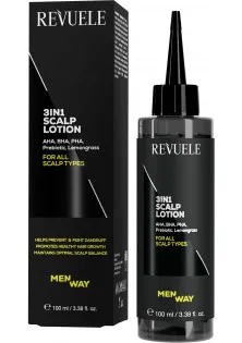 Лосьйон для шкіри голови 3 In 1 Scalp Lotion за ціною 196₴  у категорії Revuele Ефект для волосся Від випадіння волосся