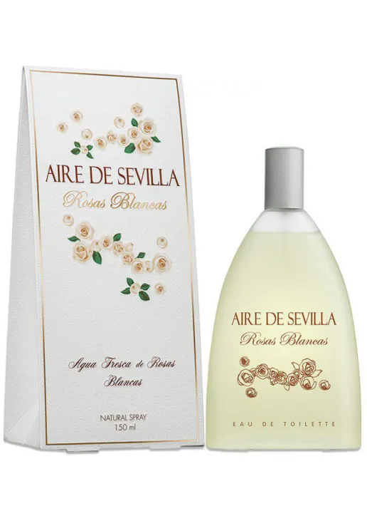 Парфумована вода зі свіжим ароматом Aire De Sevilla Rosas Blancas - фото 2