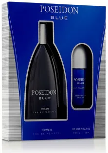 Чоловічий набір Poseidon Blue за ціною 1200₴  у категорії Парфумерія Тип аромату Фужерний