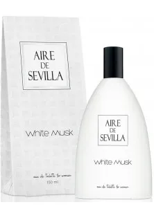 Парфумована вода зі свіжим, квітковим ароматом Aire De Sevilla White Musk за ціною 931₴  у категорії Instituto Español Стать Для жінок