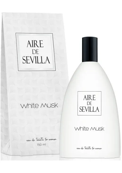 Парфумована вода зі свіжим, квітковим ароматом Aire De Sevilla White Musk - фото 1