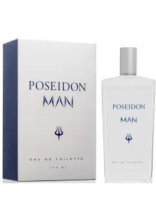 Туалетна вода з деревно-шкіряним ароматом Poseidon Man за ціною 970₴  у категорії Парфумерія Тип аромату Шкіряний