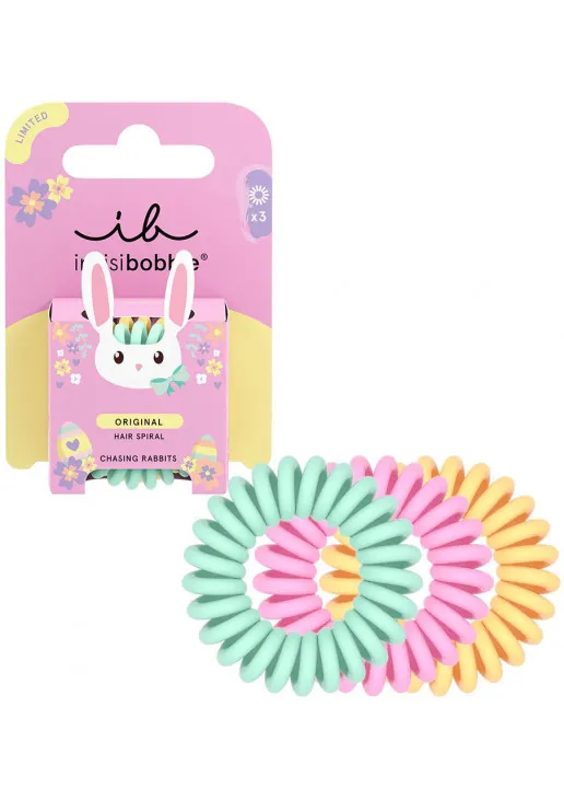 Резинка-браслет для волосся Easter Chasing Rabbits - фото 1