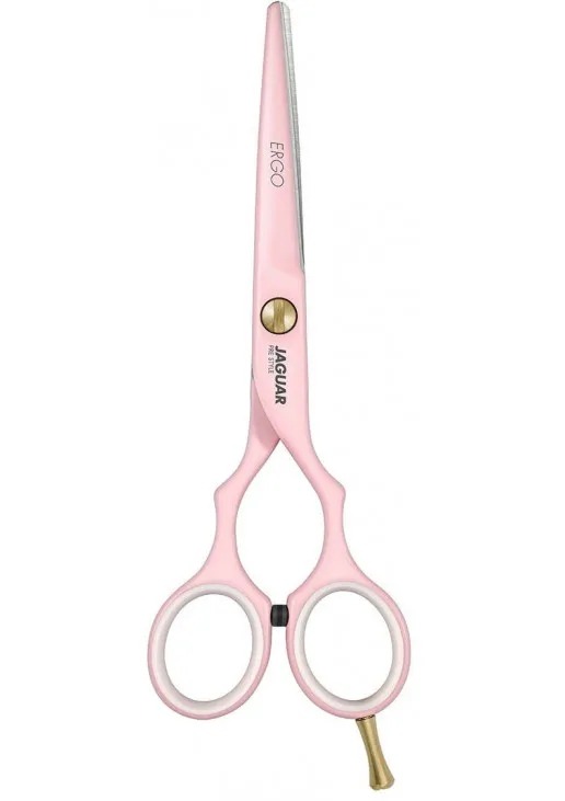 Прямые ножницы для стрижки Hairdressing Scissors Ergo Pink Edition 5,5 - фото 1