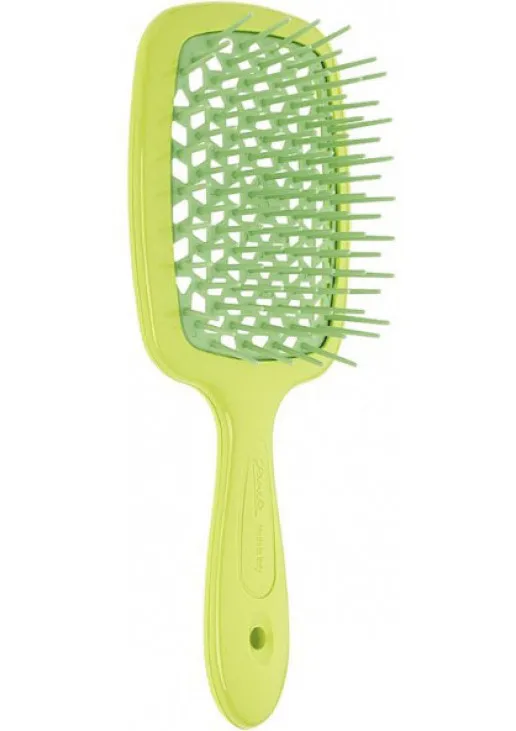 Щітка для волосся Superbrush жовто-зелена - фото 1