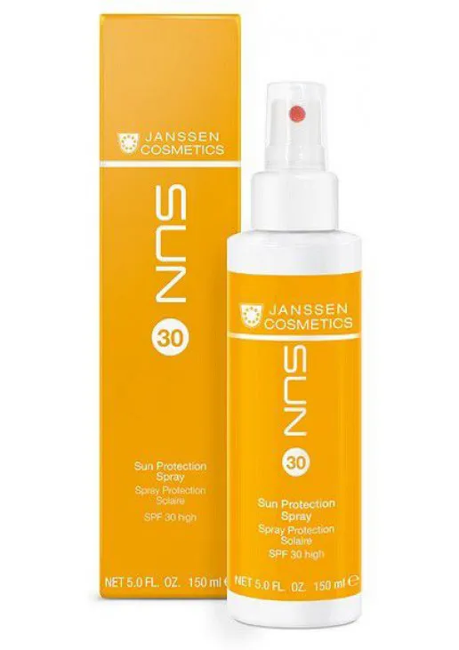 Janssen Cosmetics Антивіковий сонцезахисний спрей Sun Protection Spray SPF 30 — ціна 1570₴ в Україні 
