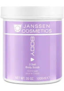 Купить Janssen Cosmetics Соляной скраб для тела 3 Salt Body Scrub выгодная цена