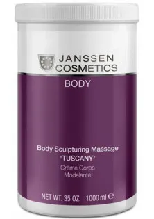 Купить Janssen Cosmetics Массажный крем Body Sculpturing Massage Tuscany выгодная цена