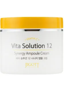 Крем для обличчя Освітлення Vita Solution 12 Synergy Ampoule Cream за ціною 405₴  у категорії Плацентарний крем Placental Matrix Cream Wrinkles Control