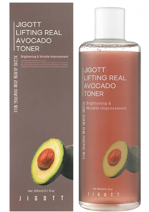 Підтягувальний тонер для обличчя з екстрактом авокадо Lifting Real Avocado Toner - фото 2