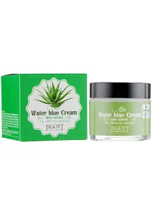 Заспокійливий крем для обличчя Aloe Water Blue Cream з екстрактом алое за ціною 292₴  у категорії Знижки Бренд JIGOTT