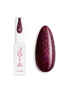 Світловідбивний гель-лак для нігтів JOIA vegan №107, 6 ml за ціною 129₴  у категорії ⁨Joia⁩