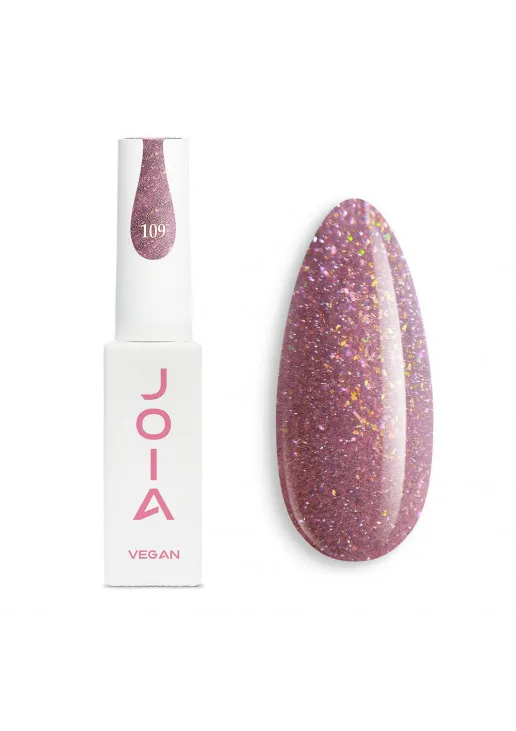 Світловідбивний гель-лак для нігтів Joia Vegan №109, 6 ml - фото 1
