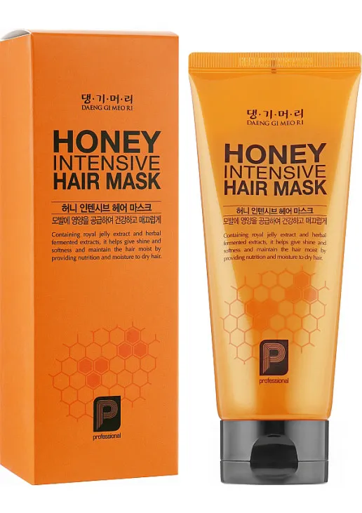 Маска медова терапія для відновлення волосся Honey Intensive Hair Mask - фото 2