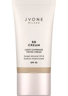 Купити Jvone Milano Тональний крем з легким покриттям BB Cream Light Coverage №02 Medium вигідна ціна