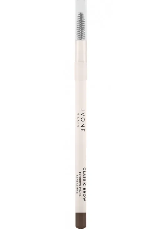 Пудровий олівець для брів Long-Lasting Eyebrow Pencil №03 Brownie - фото 2