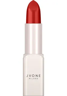 Кремова помада з гіалуроновою кислотою Creamy Lipstick №12 Red Orange за ціною 750₴  у категорії Косметика для губ Бренд Jvone Milano