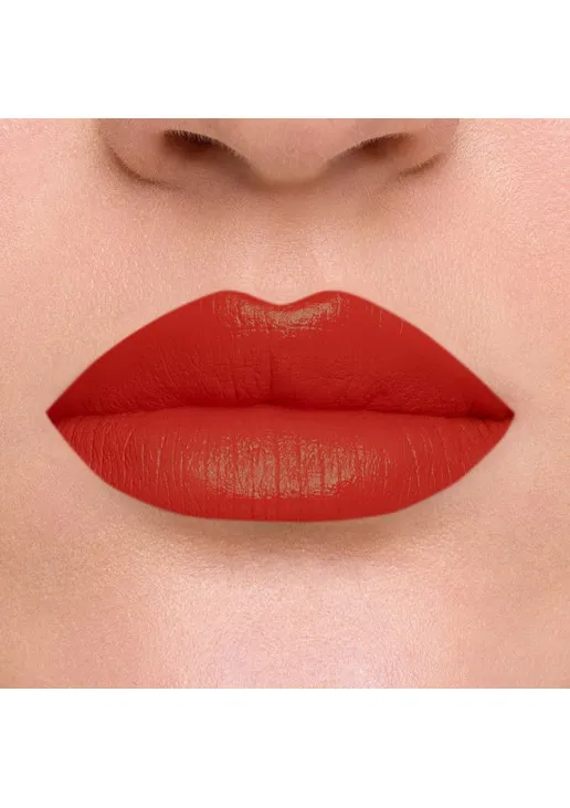 Кремова помада з гіалуроновою кислотою Creamy Lipstick №12 Red Orange - фото 2