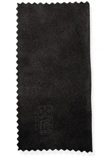 Кожаная салфетка для чистки ножниц Leather Cloth Black K-3 по цене 264₴  в категории Аксессуары и техника Бренд Kasho