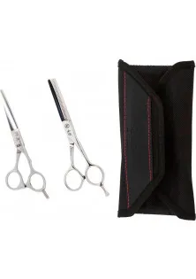Набір ножиць для стрижки з чохлом Impression Set KBP-55 OS за ціною 18854₴  у категорії Ножиці для волосся