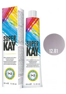 Купити KayPro Фарба для волосся спеціальний блондин перлинно-попелястий Hair Color Cream №12.81 вигідна ціна