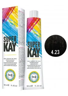 Краска для волос табачный коричневый Hair Color Cream №4.23 по цене 294₴  в категории KayPro Эффект для волос Восстановление