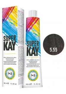 Купити KayPro Фарба для волосся світло-каштановий червоне дерево інтенсивний Hair Color Cream №5.55 вигідна ціна