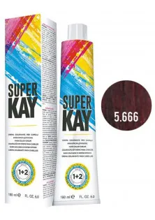 Фарба для волосся екстра інтенсивний світлий червонувато-коричневий Hair Color Cream №5.666 за ціною 294₴  у категорії Засоби для фарбування волосся Бренд KayPro