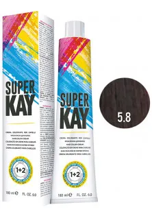 Фарба для волосся світло-каштановий шоколад Hair Color Cream №5.8 за ціною 294₴  у категорії Косметика для волосся Бренд KayPro