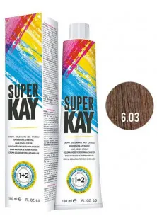 Фарба для волосся темно-русявий натуральний теплий Hair Color Cream №6.03 за ціною 294₴  у категорії Засоби для фарбування волосся Бренд KayPro