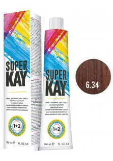 Купити KayPro Фарба для волосся темно-золотий мідний блондин Hair Color Cream №6.34 вигідна ціна