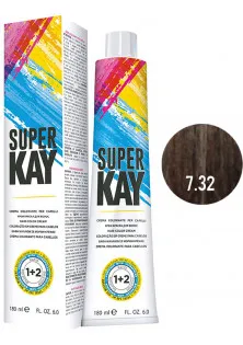 Купити KayPro Фарба для волосся бежевий блондин Hair Color Cream №7.32 вигідна ціна