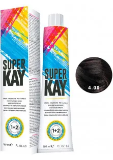Фарба для волосся коричневий інтенсивний Hair Color Cream №4.00 за ціною 294₴  у категорії Косметика для волосся Бренд KayPro