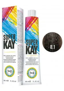 Купити KayPro Фарба для волосся попелястий світлий блондин Hair Color Cream №8.1 вигідна ціна