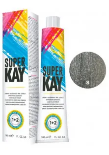 Фарба для волосся срібло Hair Color Cream за ціною 294₴  у категорії Косметика для волосся Серiя Super Kay