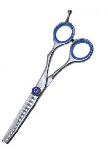 Філірувальні ножиці для стрижки Blue Fire Line за ціною 100₴  у категорії Ножиці для волосся Kiepe