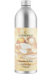 Купить Kleraderm Масло натуральное для тела с янтарем и органом Amber & Argan Nature Oil выгодная цена