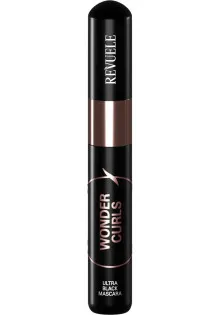 Ультра-чорна туш для вій Ultra Black Mascara Wonder Curls за ціною 213₴  у категорії Маркер для брів з ефектом мікроблейдингу 4 Tips Eyebrow Pencil