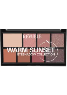 Палітра тіней Warm Sunset Eyeshadow Collection за ціною 187₴  у категорії Декоративна косметика Бренд Revuele