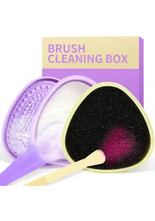 Набір для мийки та чистки пензлів Brush Cleaning Set D0-QJH06 за ціною 1000₴  у категорії Пензлі для макіяжу