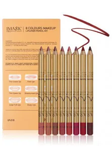 Набір для олівців для губ Lip Pencils Set за ціною 1000₴  у категорії Imagic Тип Контурний олівець для губ
