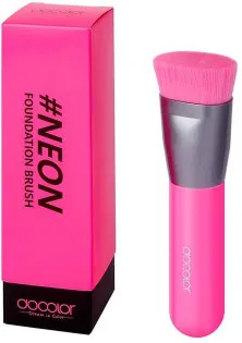 Пензлик для тональної основи Foundation Brush DO-N11 Neon Rose Red за ціною 1000₴  у категорії Пензлі для макіяжу