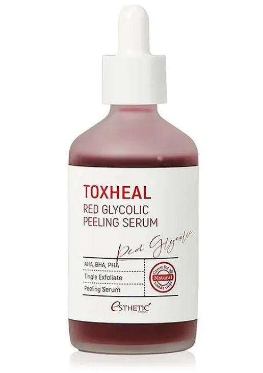 Пілінг-сироватка для обличчя Toxheal Red Glyucolic Peeling Serum - фото 1
