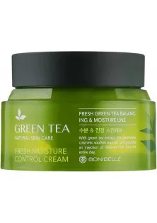 Крем Green Tea Fresh Moisture Control Cream з екстрактом зеленого чаю за ціною 312₴  у категорії Косметика для обличчя Об `єм 80 мл