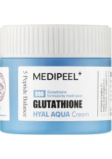 Освітлюючий і зволожуючий крем для обличчя Glutathione Hyal Aqua Cream за ціною 728₴  у категорії Крем для обличчя Medi-Peel