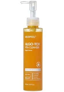 Купить Medi-Peel Гель для глубокого очищения кожи с экстрактом лимона Algo-Tox Vita Cleanser Vegan Lemon выгодная цена